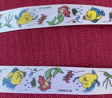 NEW Vintage  The Little Mermaid  Ribbon Price Per Metre 24mm Wide