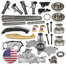 Timing Chain Kit Water Pump 3 Bolt Valve Fit Ford F-150 Expedition Limited 3.5L