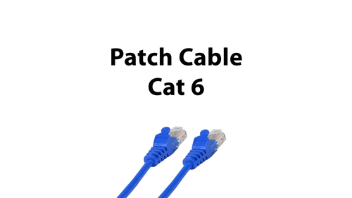 Cable Cat6 Ethernet Red LAN RJ45 de 2 ft cable de conexión Internet azul (paquete de 50) - Vídeo 1 de 1