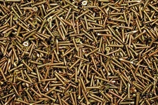 (2000) Phillips Flat Head 7 x 7/8 Yellow Zinc Type 17 Outdoor Wood Screw #7 Dia