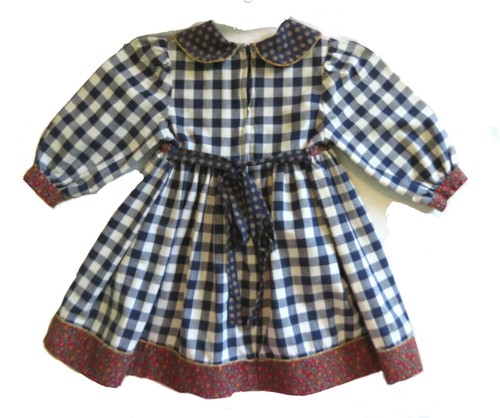 Vestido a cuadros de campo Little House estilo Good Lad Marca niñas 2T - 3T - Imagen 5 de 5