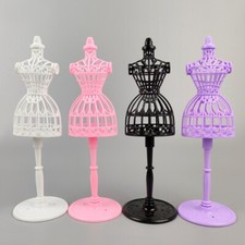 2sets/lot 1/6 Doll Accessories Display Holder Dress Clothes Gown Mannequin Stand