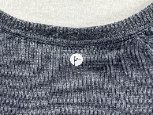 NWT Active Life Long-Sleeve Heather Charcoal Sweater Top Women's Size S MSRP $58 - Picture 9 of 19