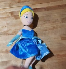 Cinderella Plush Soft Stuffed Doll 16  Princess Blue Dress