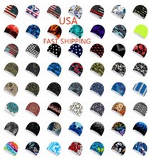 Moisture Sweat Wicking Cooling Bald Dome Skull Cap Helmet Liner Sport Beanie USA