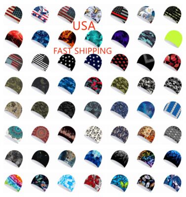 Moisture Sweat Wicking Cooling Bald Dome Skull Cap Helmet Liner Sport Beanie USA