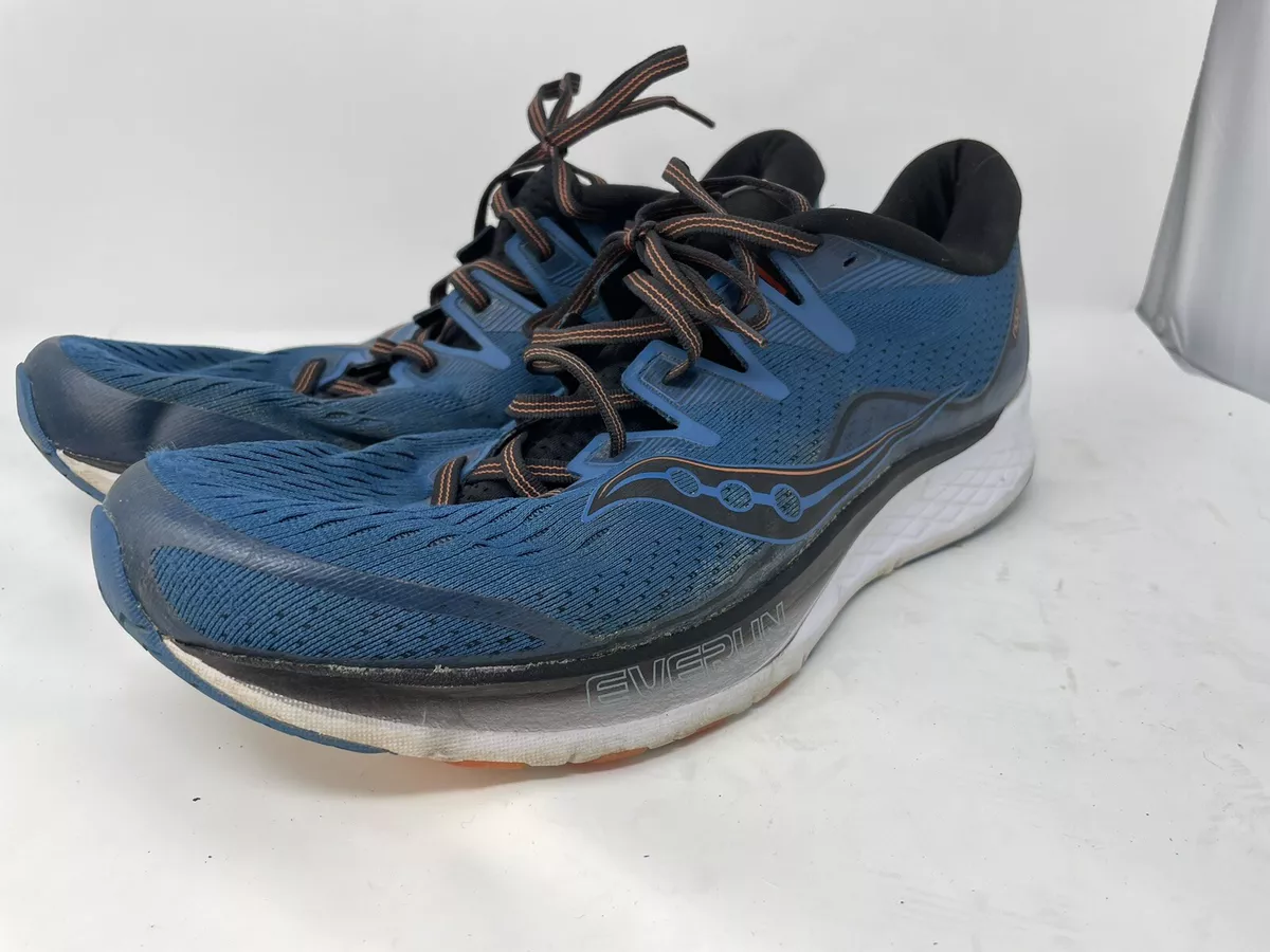 Size 11 Saucony Mens Ride ISO 2 Blue Running Walking Shoes S20514 25