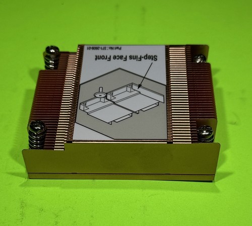 Sun 371-2609 CPU Copper Heatsink for Sun Fire V215 / Sun Fire V245 System Boards - Picture 6 of 15