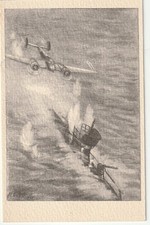 Regia aereonautica II guerra  CANSA genova 1943 attacco a sommergibile