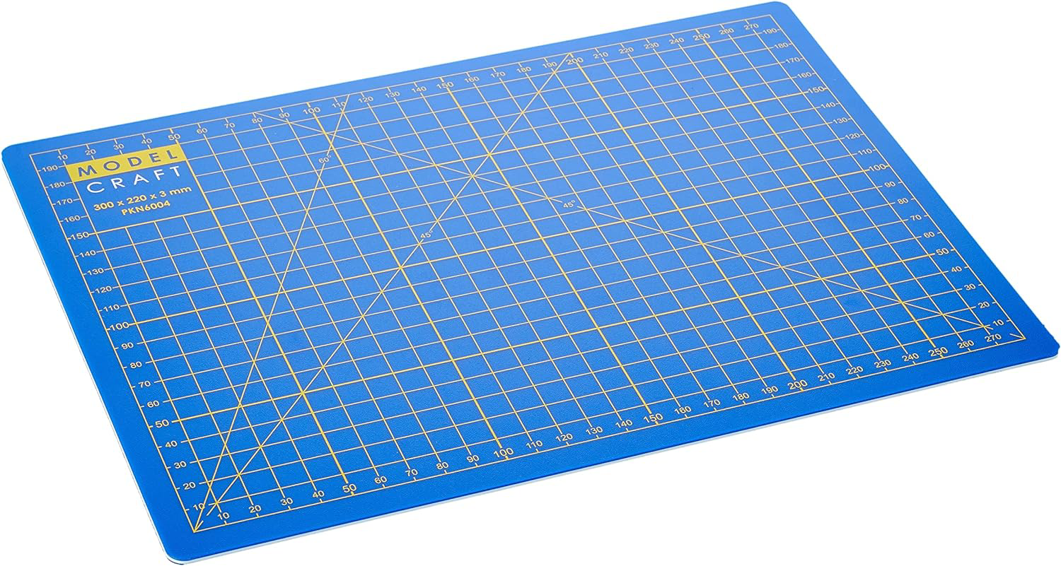 Modelcraft A4 SelfHeal Cutting Mat, Blue, PKN6004 eBay