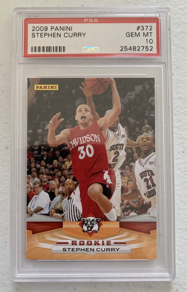 NBAカード　Stephen Curry Rookie PSA 10 2009 STEPHEN CURRY ROOKIE TOPPS AUTO GEM MINT 10 GOLDEN