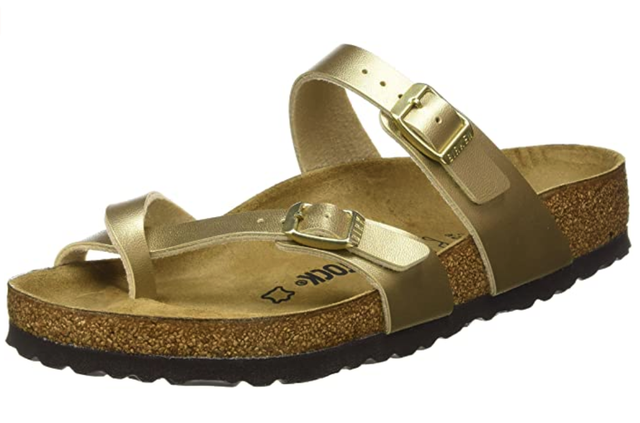 rose gold mayari birkenstocks