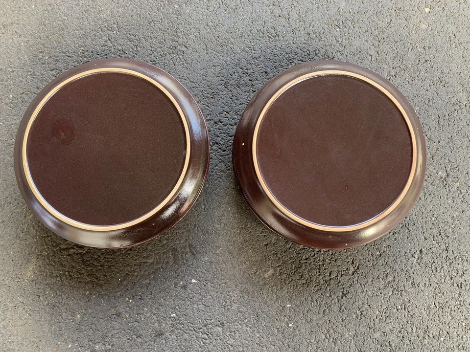 Lot 8 assiettes à 6 compartiments en céramique émaillée - vintage - Photo 4/4