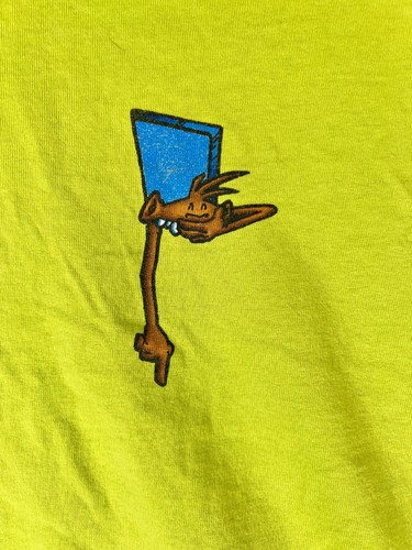 Vintage 90s Men's JNCO Skater T-Shirt Large USA Y2K ~ Da Yolks on You! - Picture 11 of 16