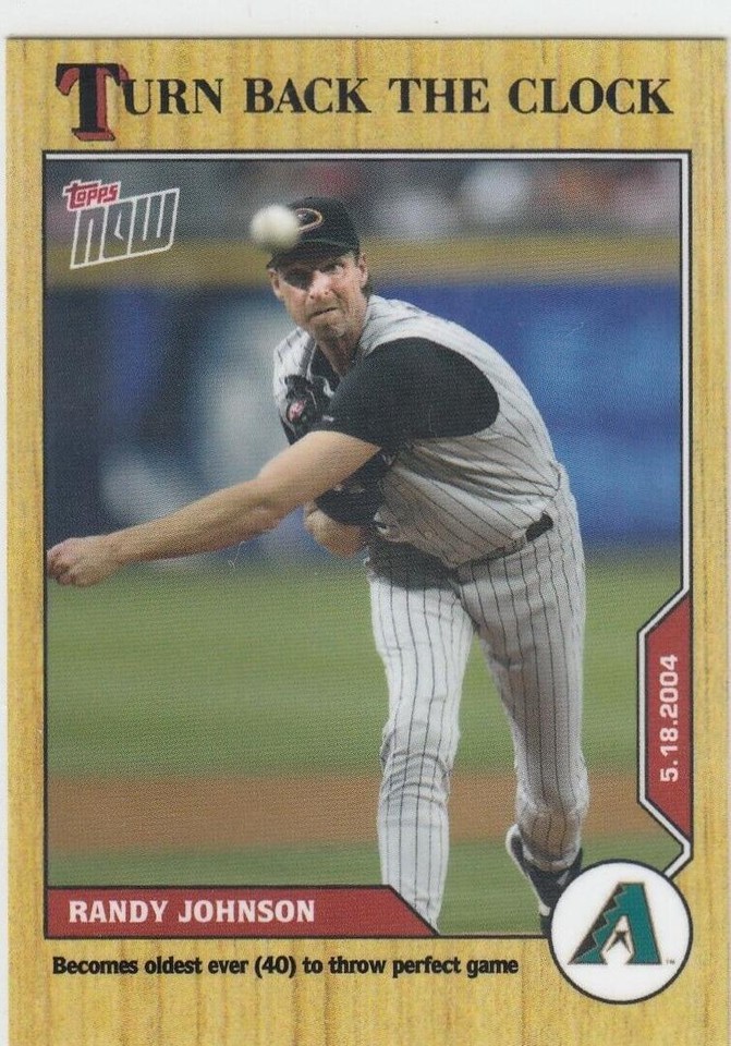 2020 Topps Now Turn Back the Clock - Randy Johnson #49 - 1 of 1