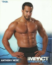 Anthony Tony Nese TNA Impact Wrestling Original 8x10 Promo Photo