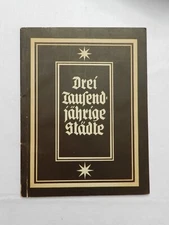 1940, Drei tausendjährige Städte: Rothenburg.. (3,000 Year Old Cities) SB GERMAN