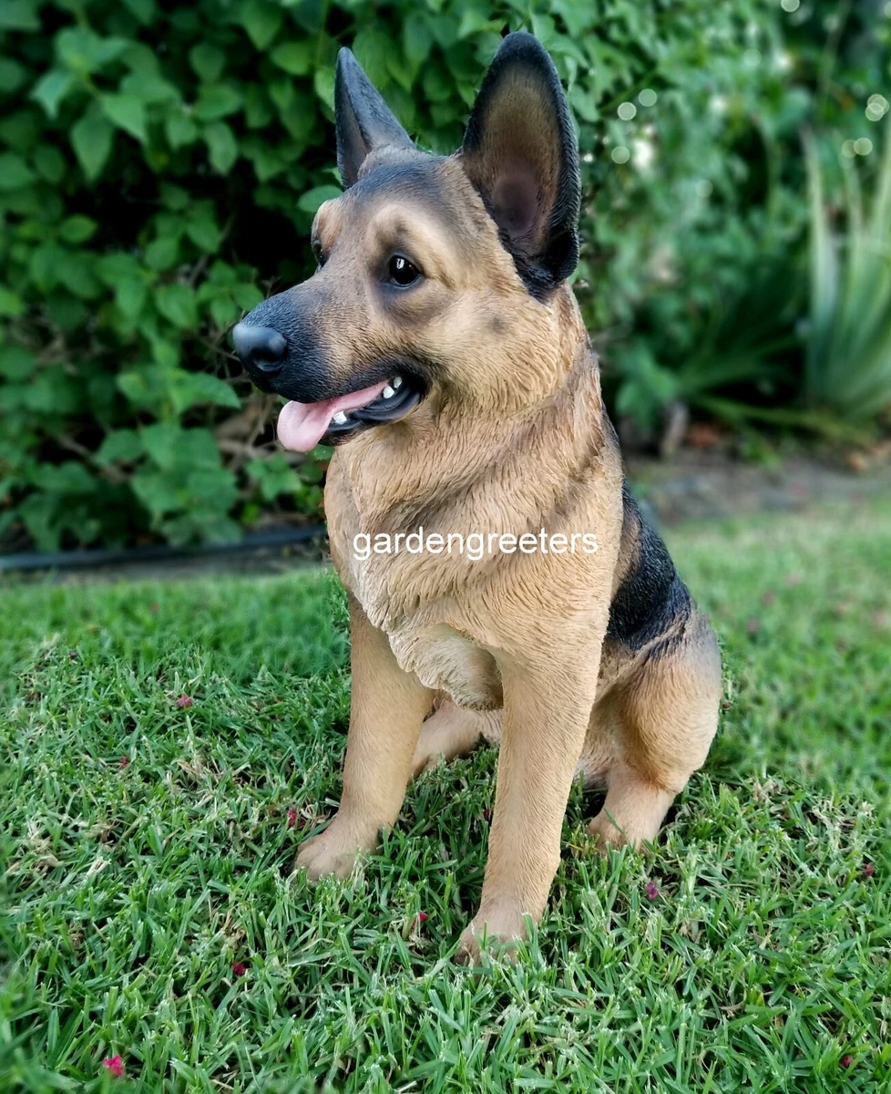 Lifesize Large German Shepherd Statue German Shepherd Figurine