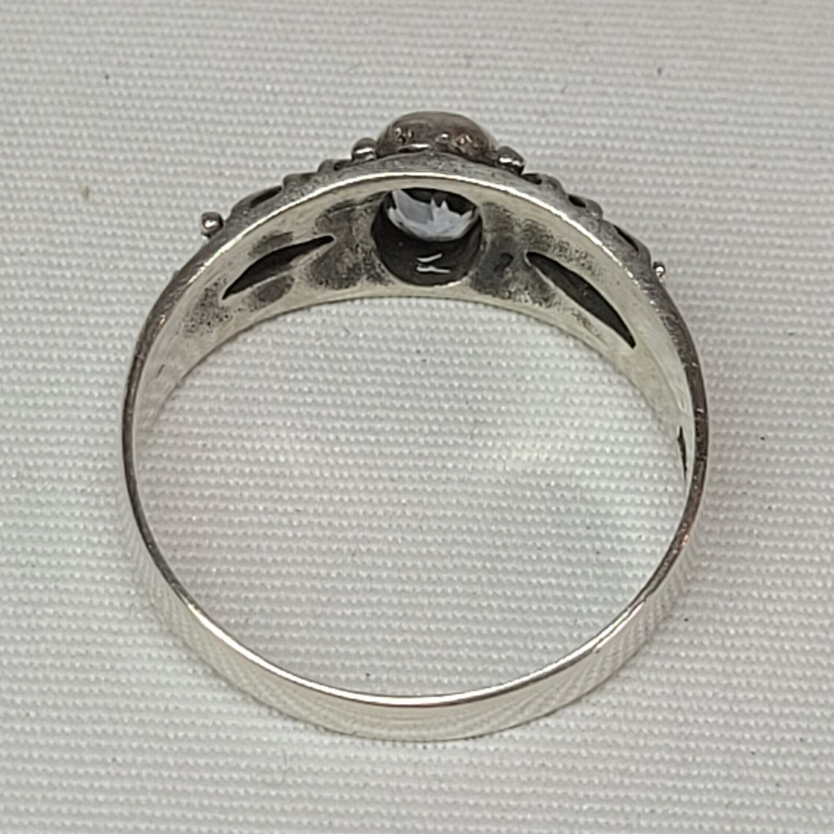 Jolie bague marguerite vintage argent 925 - Montres & Bijoux