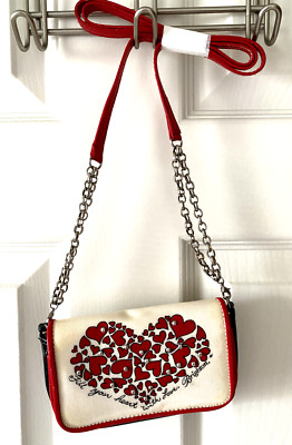 Brighton Fill Your Heart With Love Crossbody Mini Purse