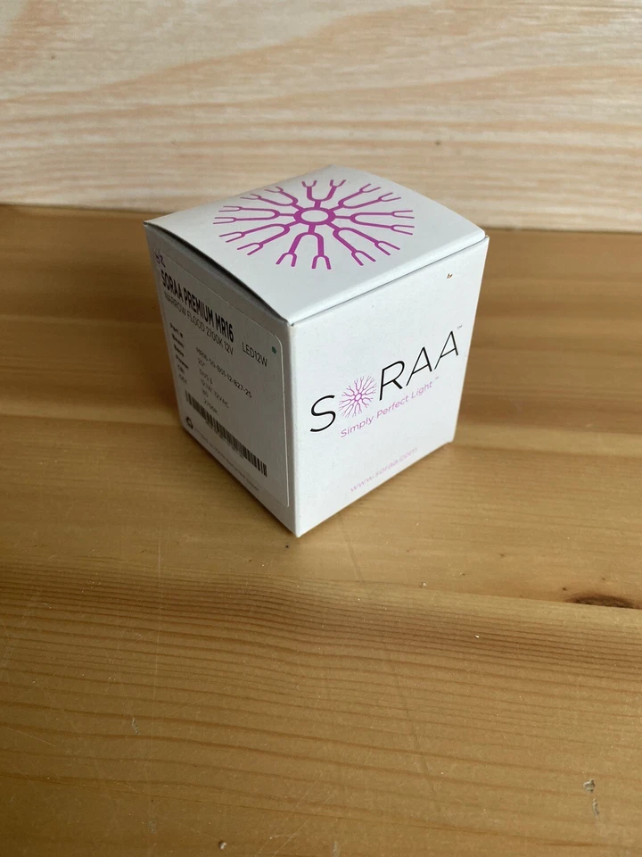 SORAA PREMIUM MR16 12.1 W LED 25° Narrow Flood 2700K Bulb CRI 80 - Image 4 of 4