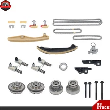 Timing Chain Kit With VVT Cam Phaser For 2011-2017 Ford F-150 Lincoln MKX 3.5L