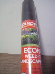 Yardworks Weed Control Landscape Fabric 3' by 50'