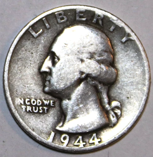 1944-S Washington Silver Quarter - Fine - #1387EA
