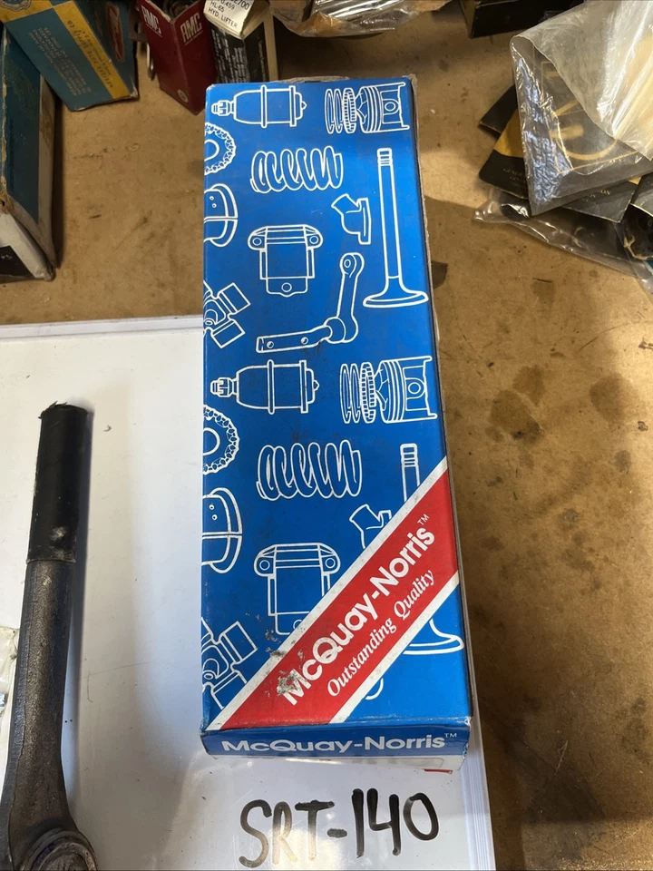 Extremo de varilla de amarre de dirección McQuay-Norris ES428R se adapta a Dodge, Fargo, Plymouth 76-78 Nuevo de Lote Antiguo Foto 2 de 4