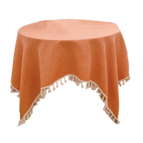 Functional Su Cotton and Linen Small Fresh Tablecloth for Everyday Use - Picture 2 of 44