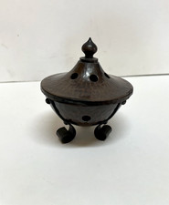 Roycroft Incense Burner Hammered Copper c. 1920's