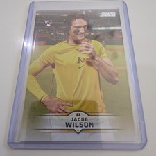 Topps 2025 Stadium Club Jacob Wilson Rookie #33 Athletics Baseball