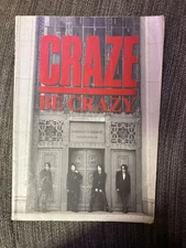 CRAZE BScore BE CRAZY Band Sheet Music Used, No writing HHF