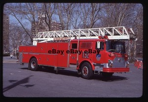 FDNY Ladder 132 1982 Mack CF Fire Apparatus Slide