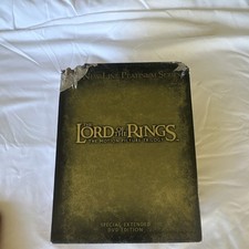 The Lord of the Rings Motion Picture Trilogy DVD New Line Special Extended