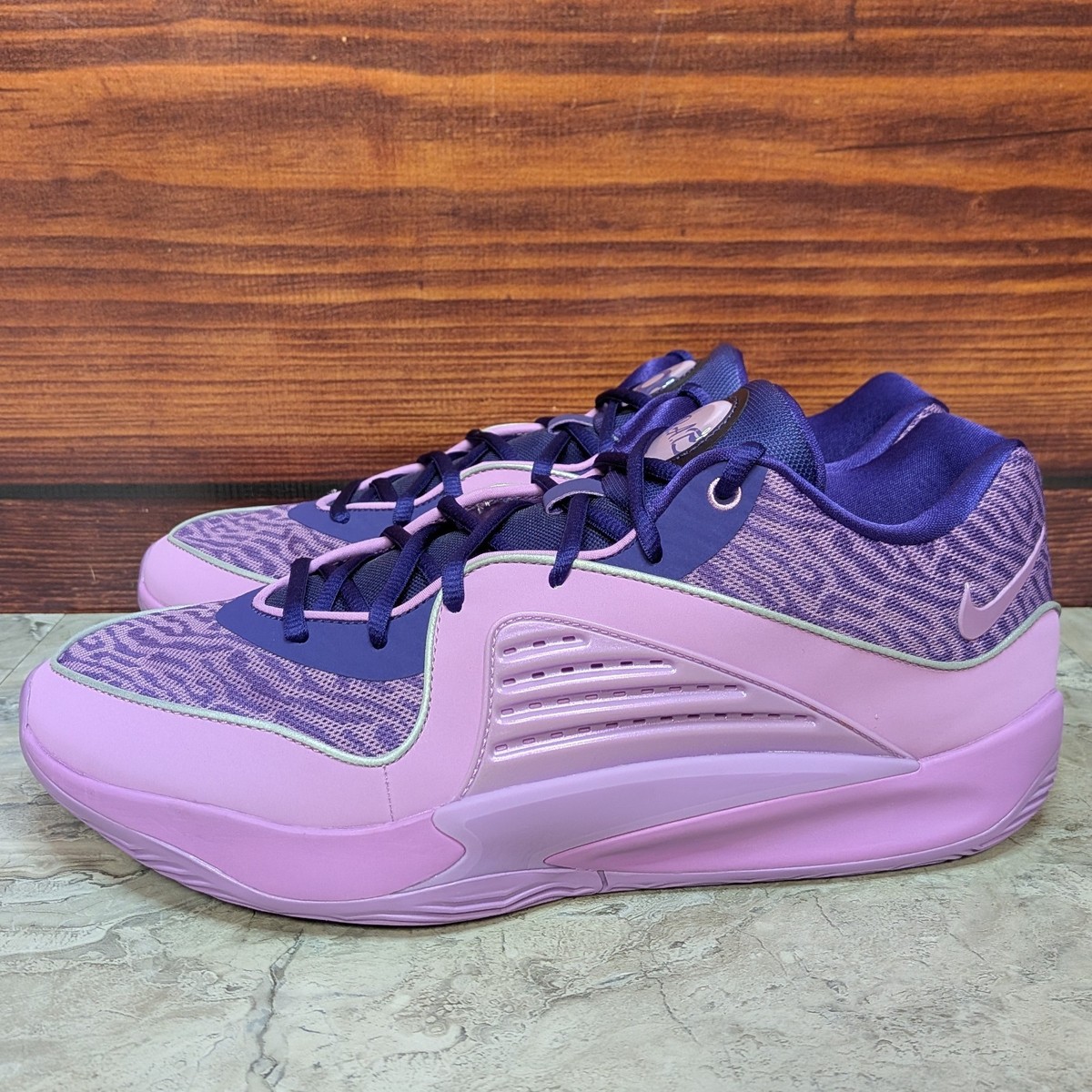 Nike KD 16 B.A.D. Men's 14 Field Purple Fuchsia Basketball Shoes DV2917-500 View 2