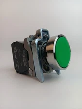 Schneider Harmony 22mm GREEN push button XB4BA31 