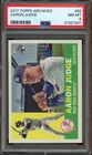 2017 Topps Archives #62 Aaron Judge Rookie Card (RC) *PSA 8 (NM-MT) *NY Yankees