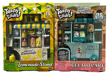 Teeny Tinies Teeny Lemonade Stand Gelato Cart 15 Piece Set of 2 NIB NEW 2026