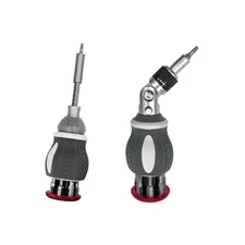 6 In 1 Telescopic Ratchet Screwdriver Multi-Bit Screw Driver Electrician Tools