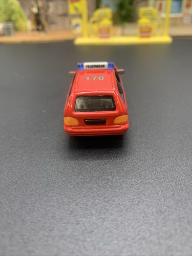 CARARAMA 1/72 MERCEDES BENZ E CLASS TOURING Fire OO MODEL RAIL SCALE POLICE CAR - Picture 6 of 8