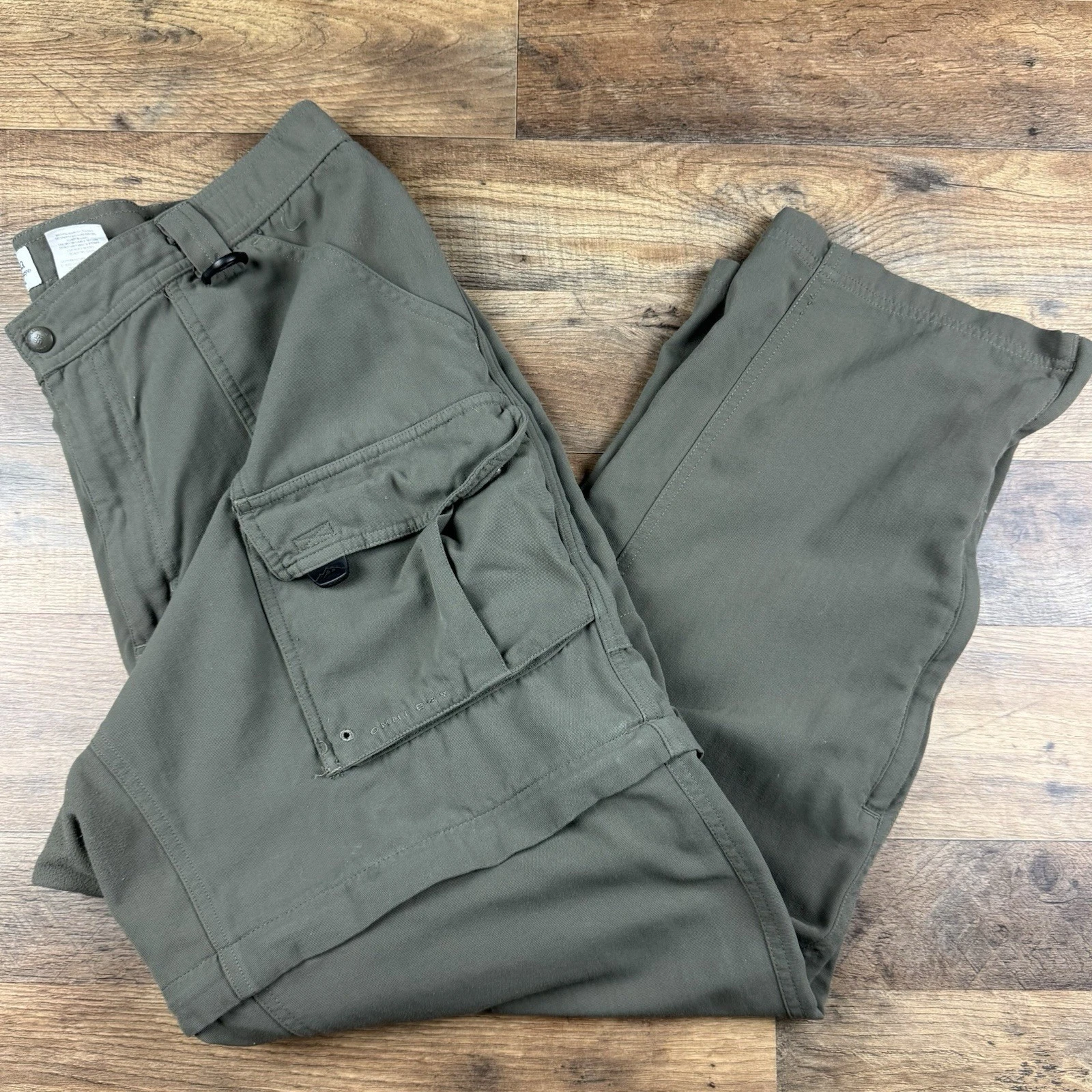 Columbia PFG Pants Mens Large Convertible Ripstop Cargo Fishing Hiking Nylon
Opens in a new window o