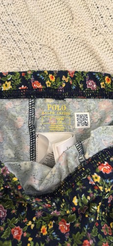 5T/6T Girls Polo Ralph Lauren Floral Set Fleece Sweater Leggings - Picture 8 of 8