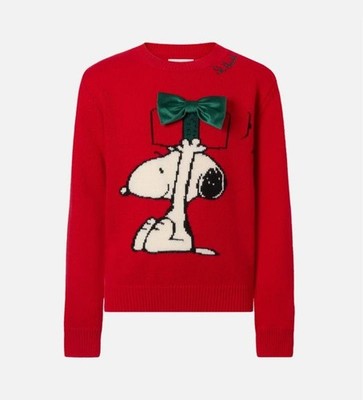 Women MC2 Saint Barth Sweater Red Viscose S