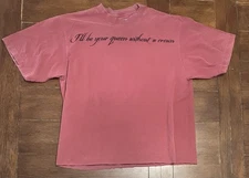 2025 - 26 Lady Gaga Mayhem Ball Tour T Shirt Mens L red Authentic NWOT