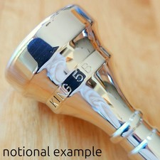 King 5B cornet mouthpiece, UMI - medium-deep cup, Lausmann OEM