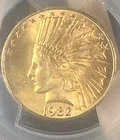 1932 $10 Indian Head Gold Eagle PCGS MS64 CAC!!! - crazy luster