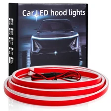 79 Inches Car Hood Light Strip,Dynamic Car LED Strip Light,Exterior Flexible ...