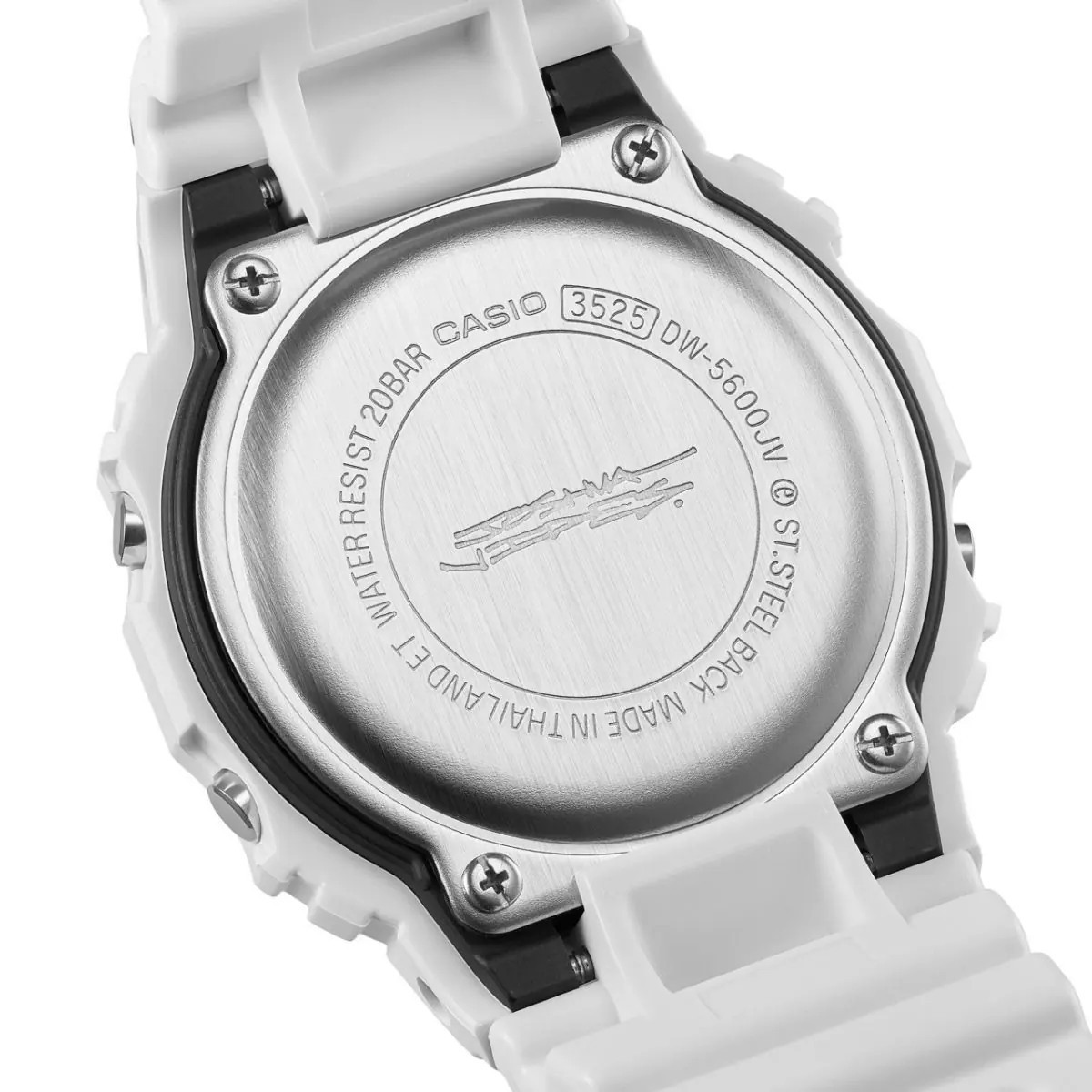 Casio G-SHOCK DW-5600JV-7 Digital Sport Watch Black & White Resin