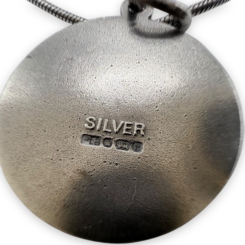 Vintage 925 Sterling Silver Necklace St Christopher Pendant Chain Men’s Womens - Bild 8 von 11